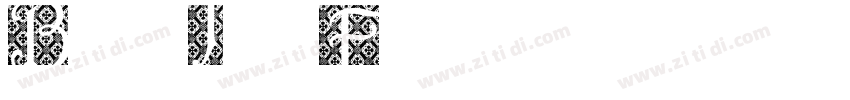 Batik Jawa Font字体转换